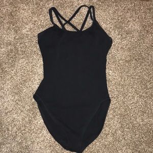 Capezio Black Leotard!